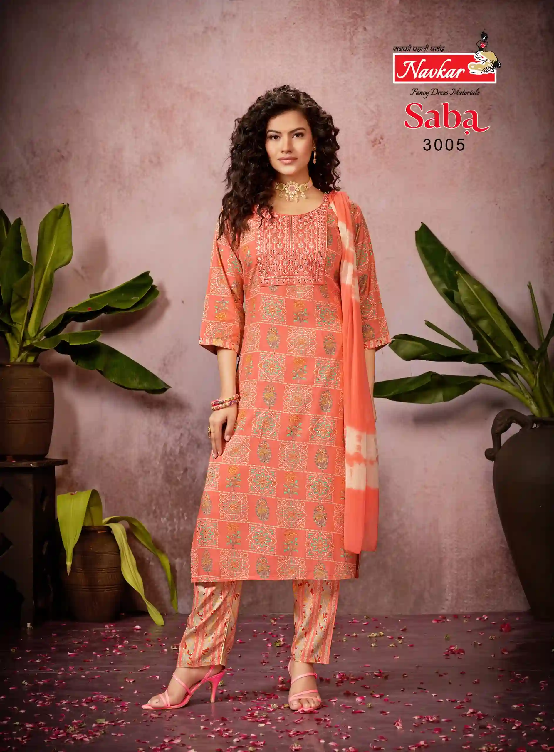 Taniksh Saba Vol 3 Rayon Foil Print Wholesale Readymade Salwar Suit Catalog — Wholesale Salwar Suits, MPA wholesale from Surat — view 4